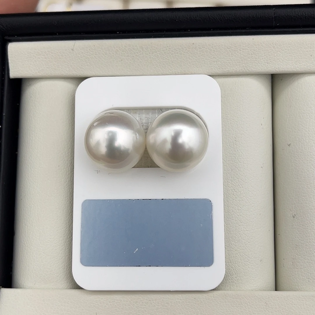 定制海水珍珠未镶嵌裸珠澳白极光