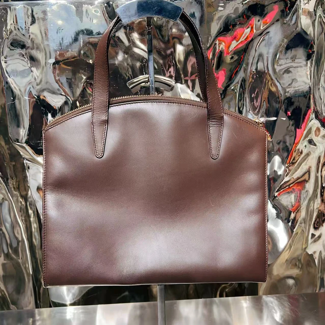 95新 GUCCI/古驰 焦糖色 手提包/HD