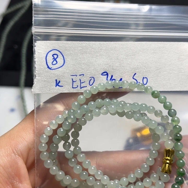 未镶嵌定制翡翠项链