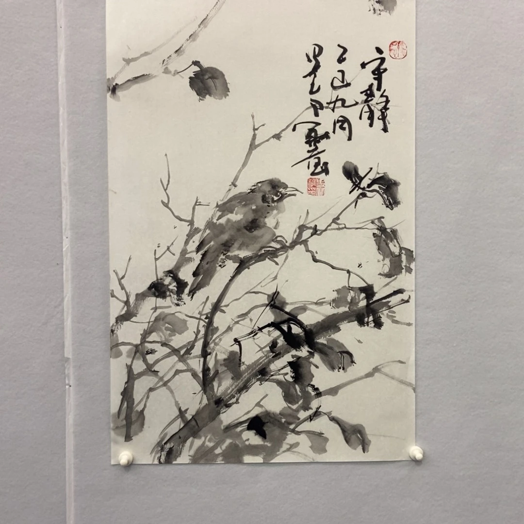 国画墨鱼精品墨鱼精品