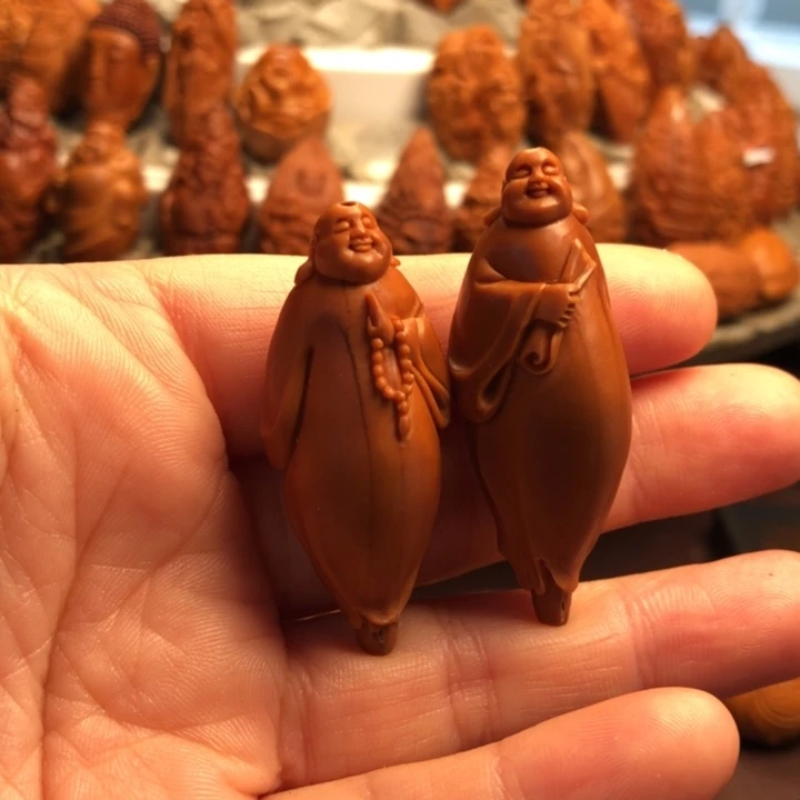 中***说橄榄核吊坠橄榄核雕刻的单子