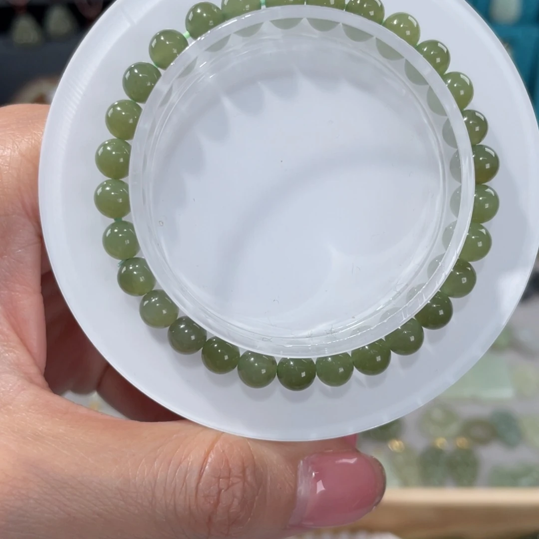 和田玉套链未镶嵌爱****苏