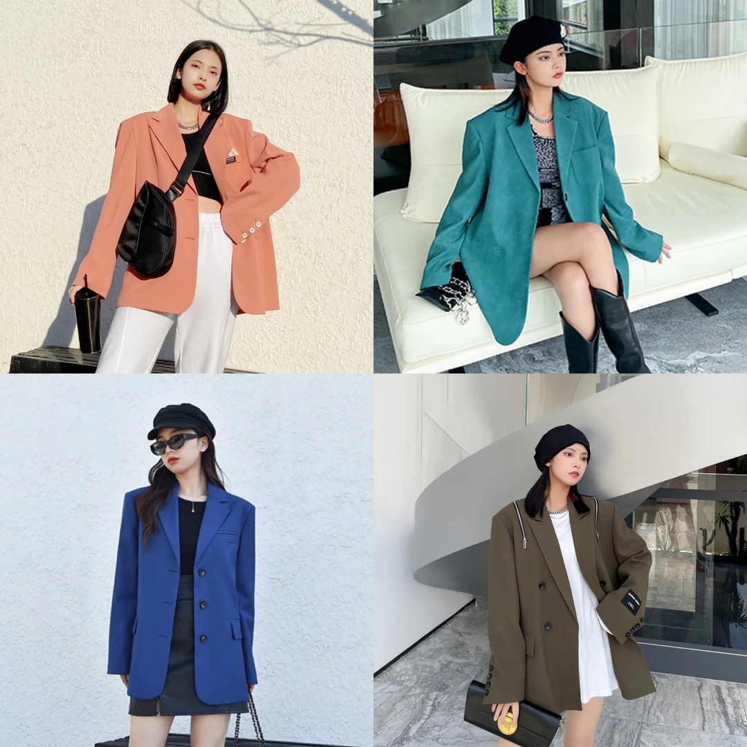 【短款西装合集】男女同款时尚高级感宽松设计简约春秋短款西装外套