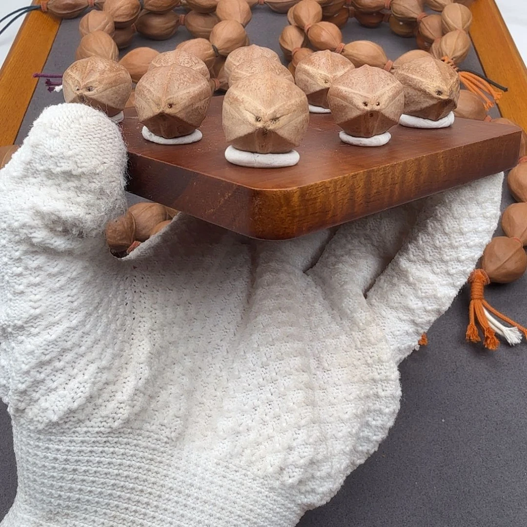 18.5*29头货梅林铁核手串