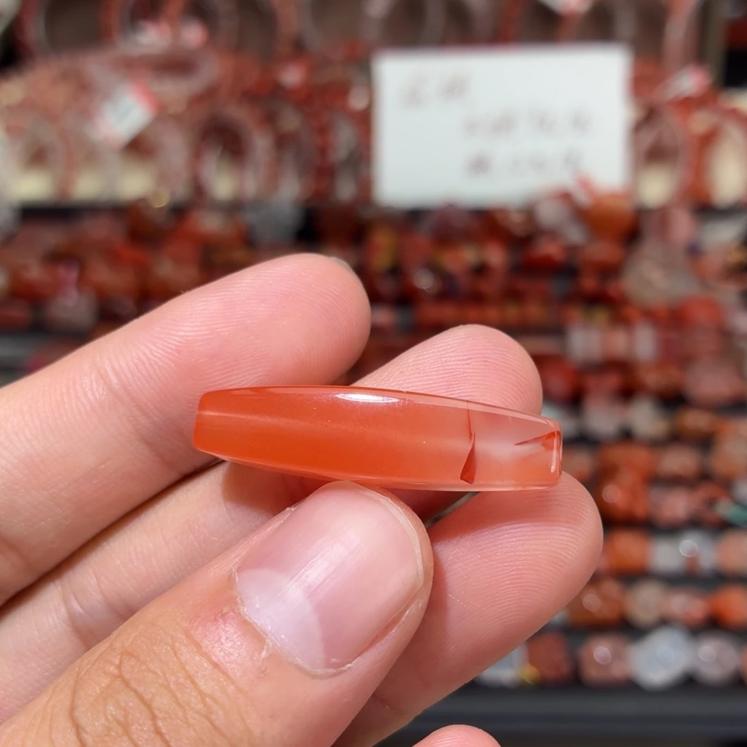 南红玛瑙未镶嵌颈饰勒子1