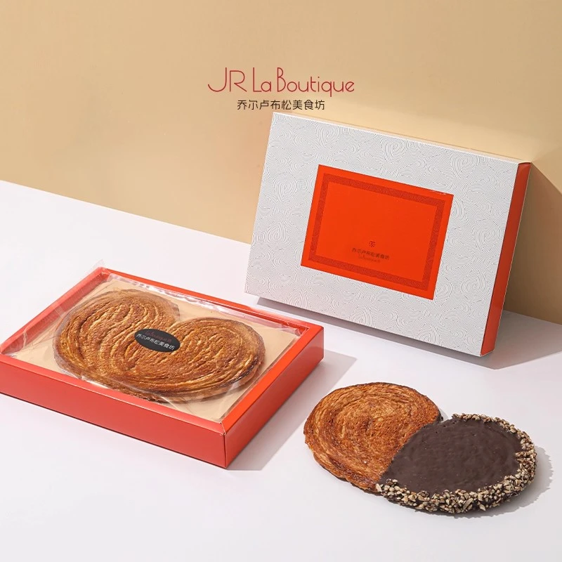 短保30天新鲜现做 JR乔尔卢布松经典星厨蝴蝶酥220g*1盒