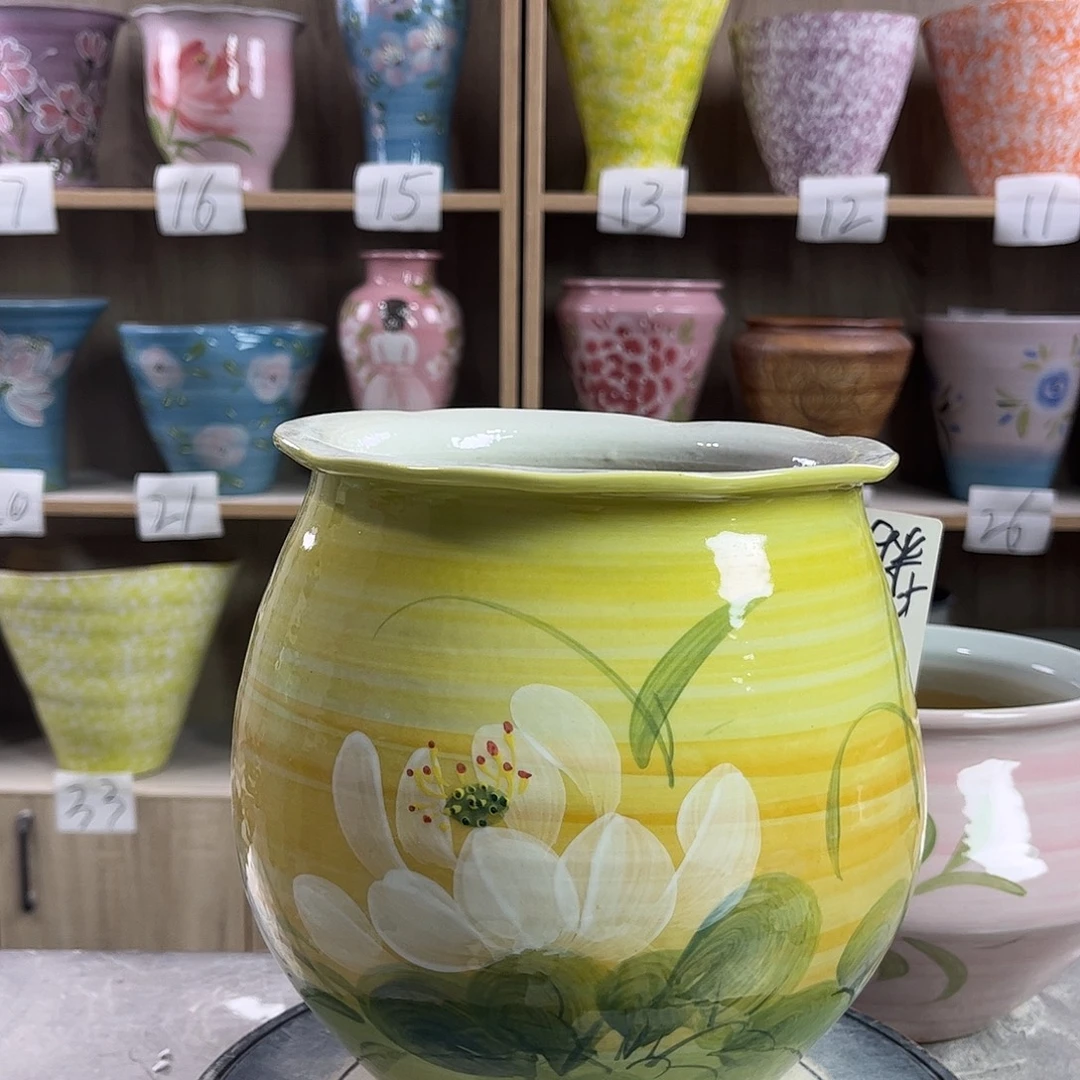 景德镇陶瓷花盆花盆
