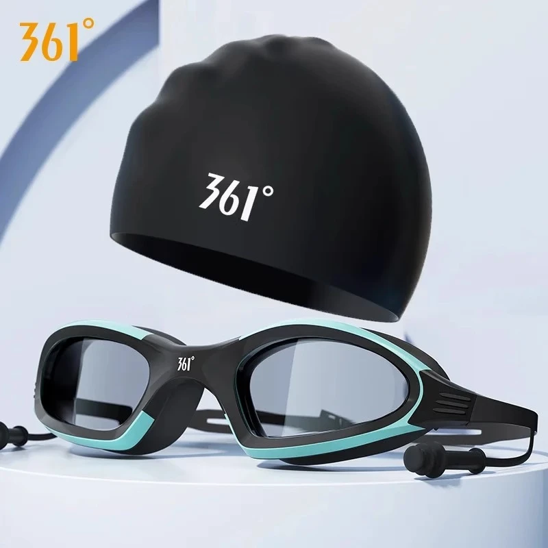 361°泳镜防水防雾高清游泳中框眼镜男女士成人电镀专业游泳装备