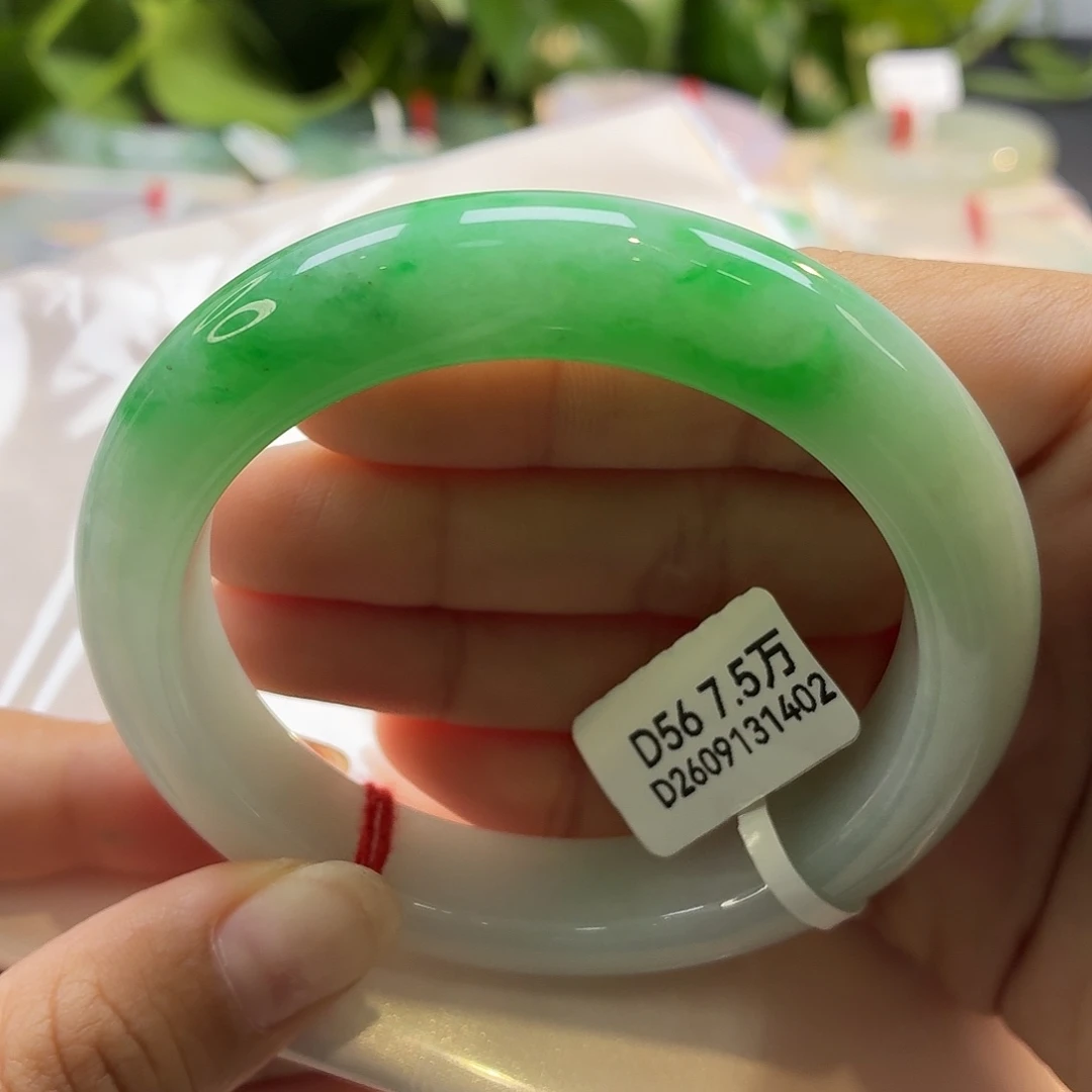 翡翠未镶嵌手镯68-33