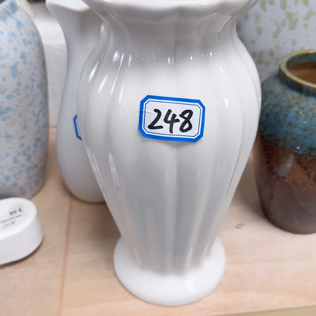 248号陶瓷花瓶24.5厘米一个