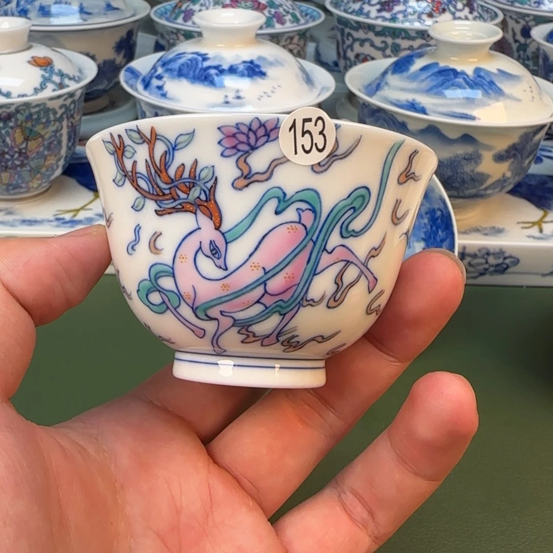 彦祖纯手工手绘茶具153