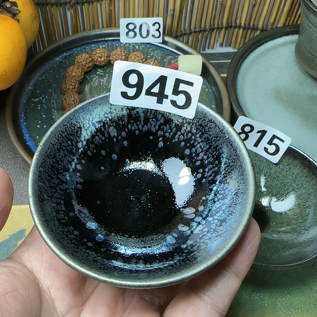 茶盏建盏杯主人杯龙窑柴烧