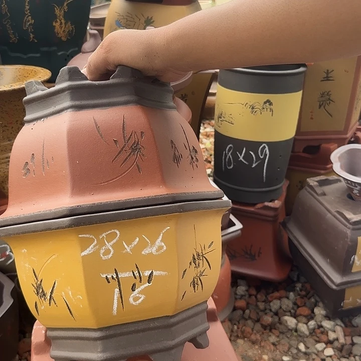 花盆紫砂紫砂花盆