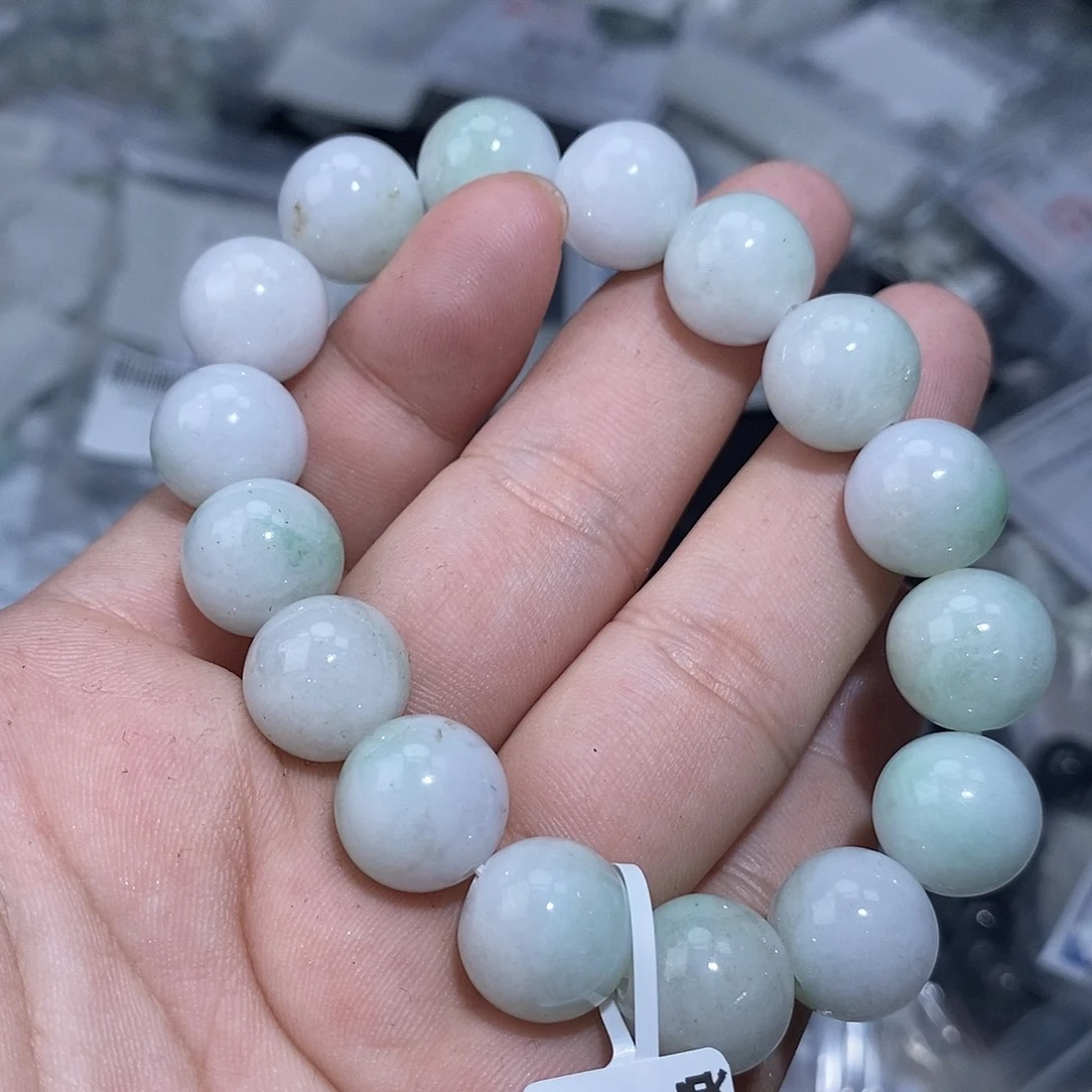 翡翠未镶嵌手链手串