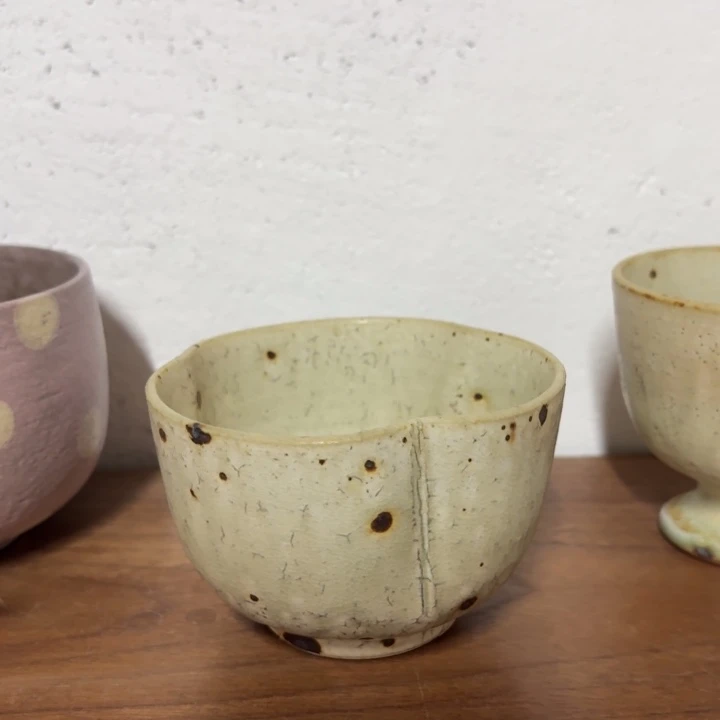 陶阿沐手作花口杯