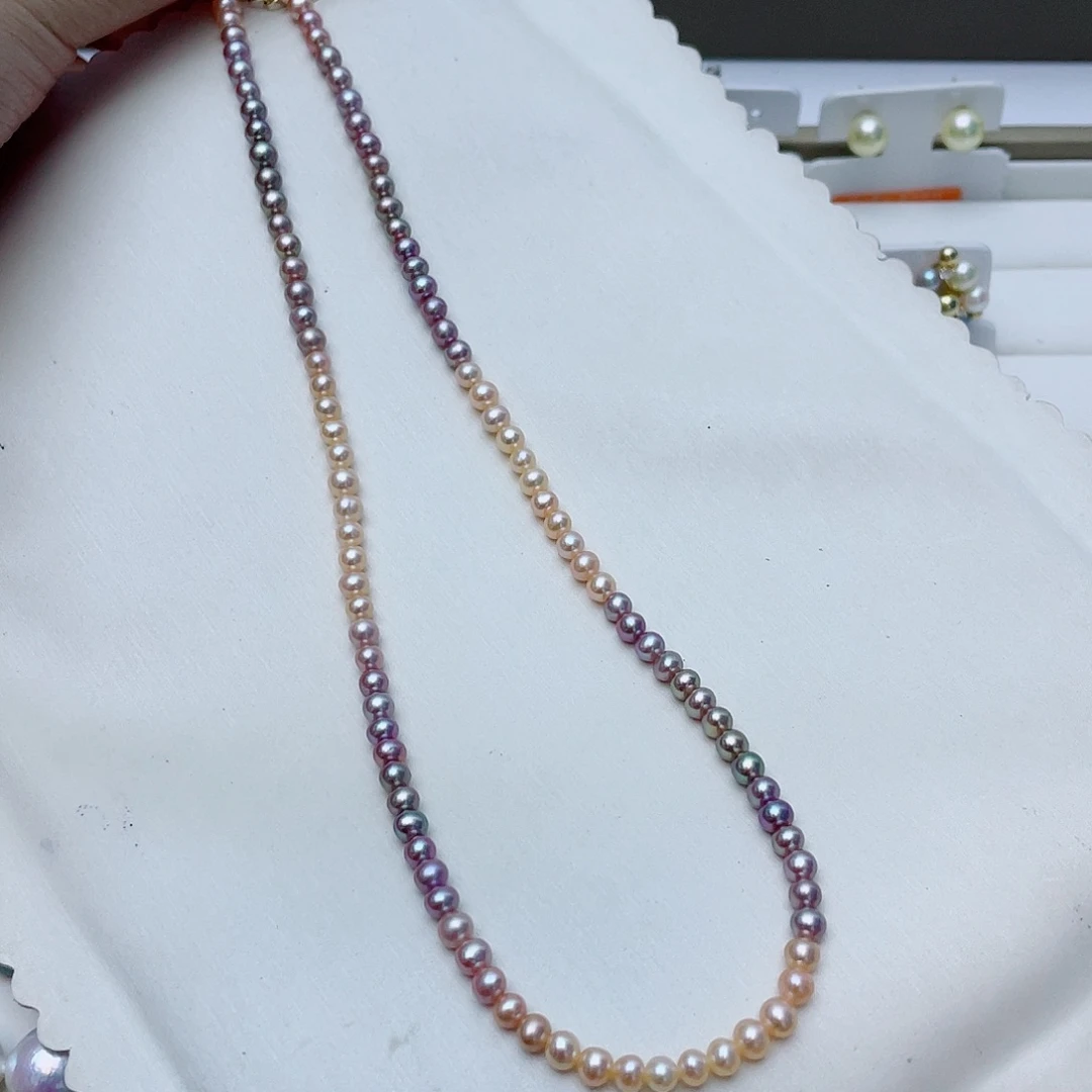 未镶嵌淡水珍珠颈饰w3