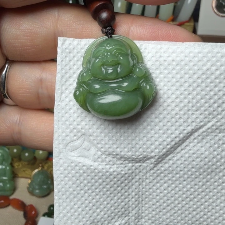 和田玉（碧玉）未镶嵌颈饰