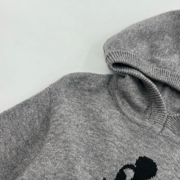 16826高端潮流时尚百搭休闲童装戴帽毛衣C5-3-1