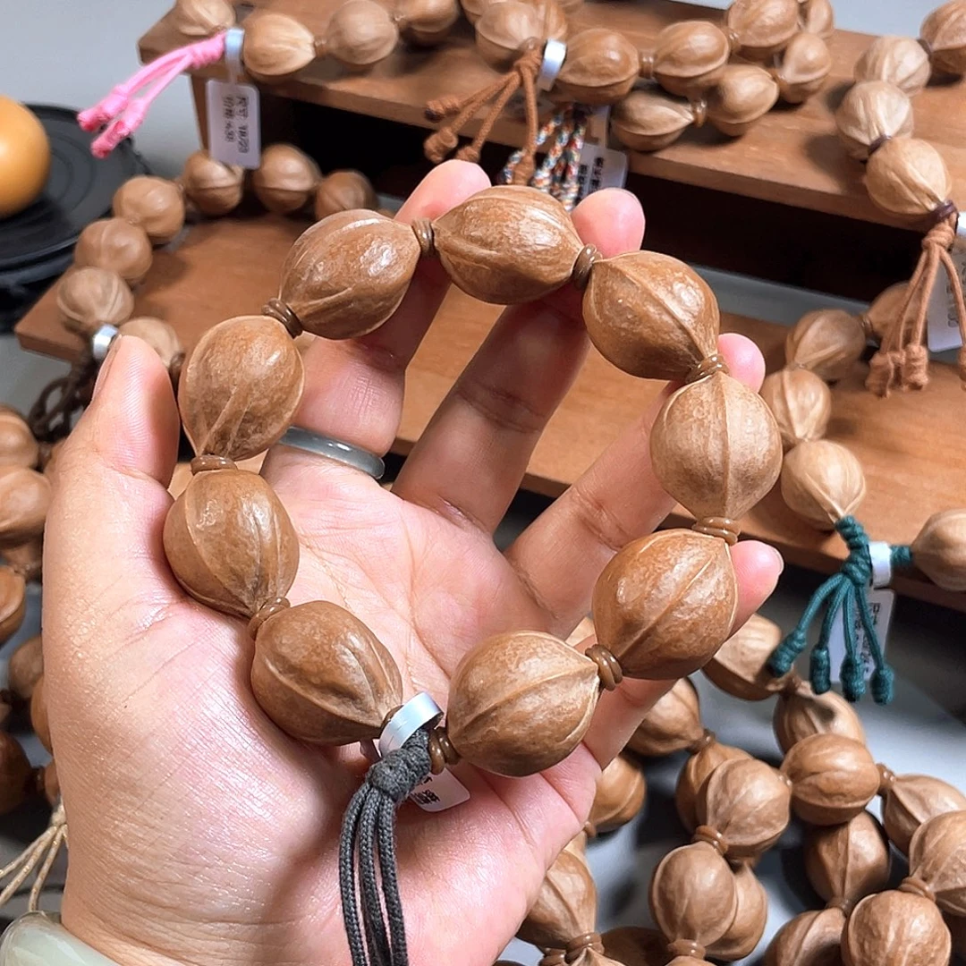 西***獒橄榄核手串/手链21/29梅林铁核