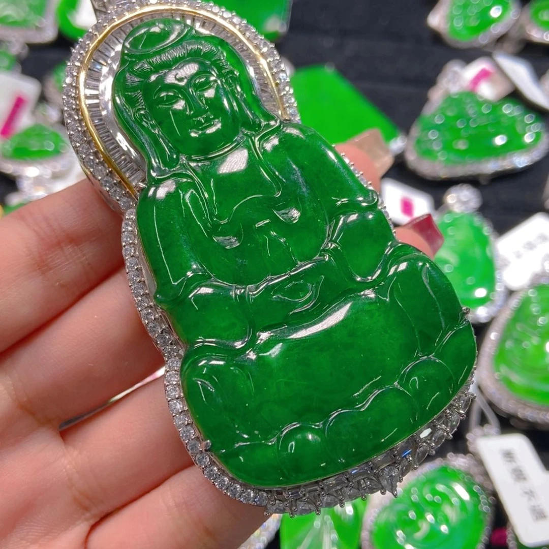 翡翠吊坠(不含链)未镶嵌