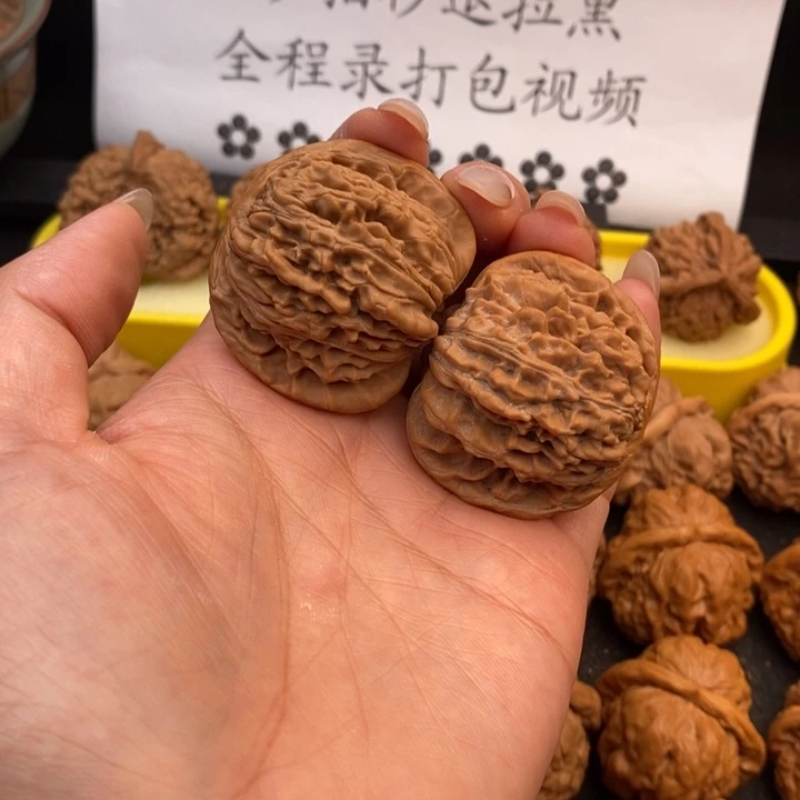 文玩把件四座楼狮子头