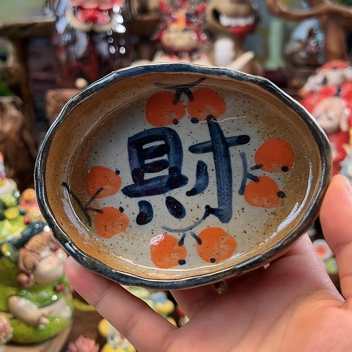 陶摆件小镇青花每日有新品福利
