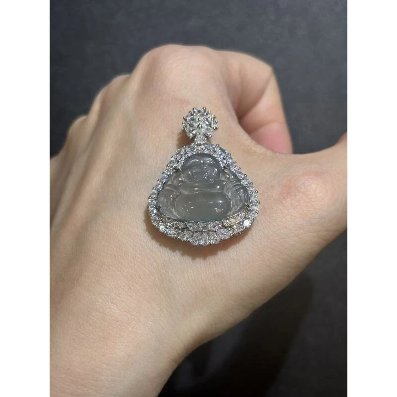 天然A货翡翠YC002佛公吊坠多样性发一