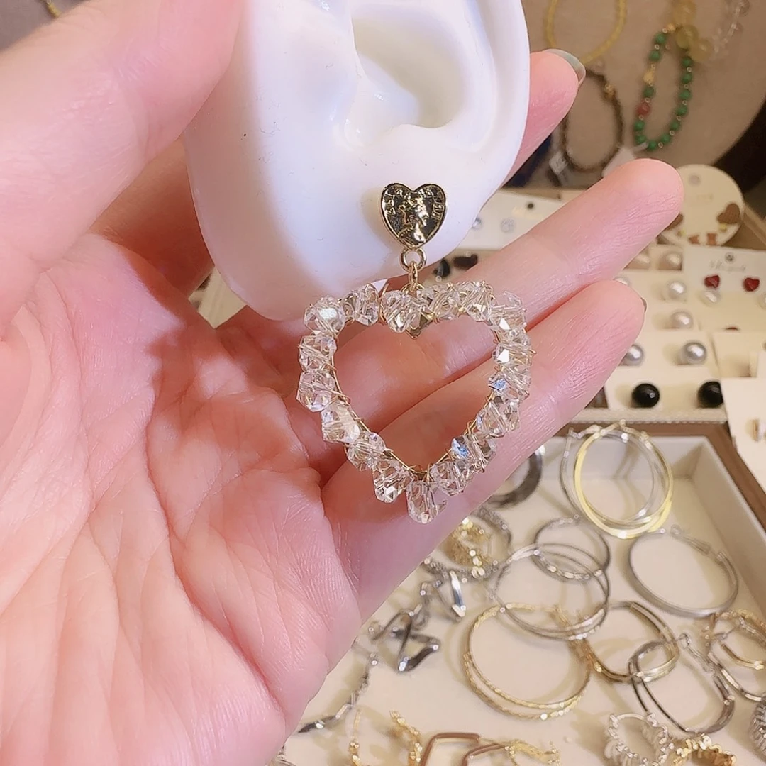 仿珍珠铜合金925银耳钉