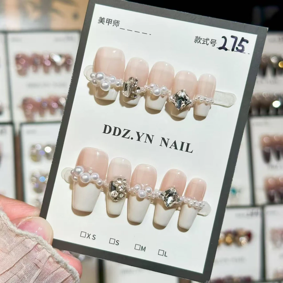 275纯手工美甲穿戴甲（送5件套工具包）（无收纳盒）
