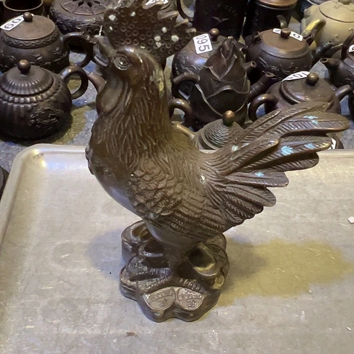 黄铜摆件，文房摆件