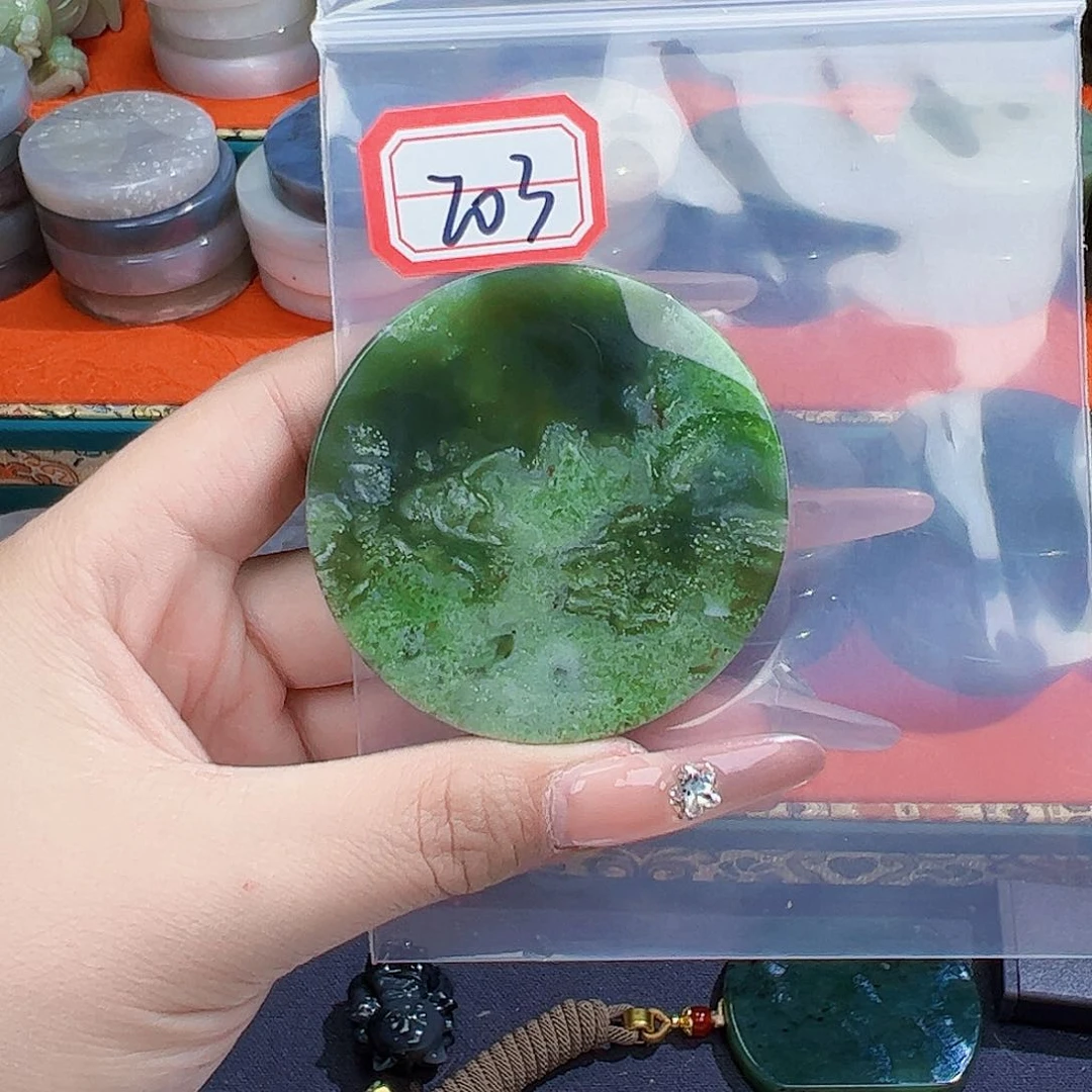 和田玉珠宝半成品未镶嵌