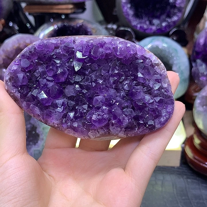 未镶嵌珠宝半成品紫晶