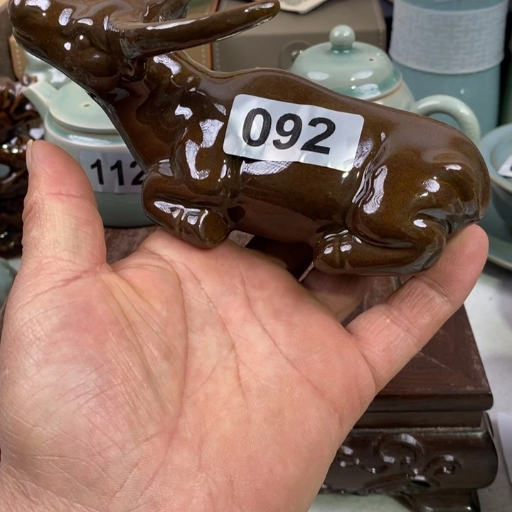 摆件原矿釉原产地汝瓷精品