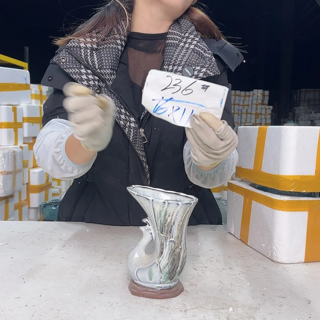 紫砂花盆云上花盆直播1215-236