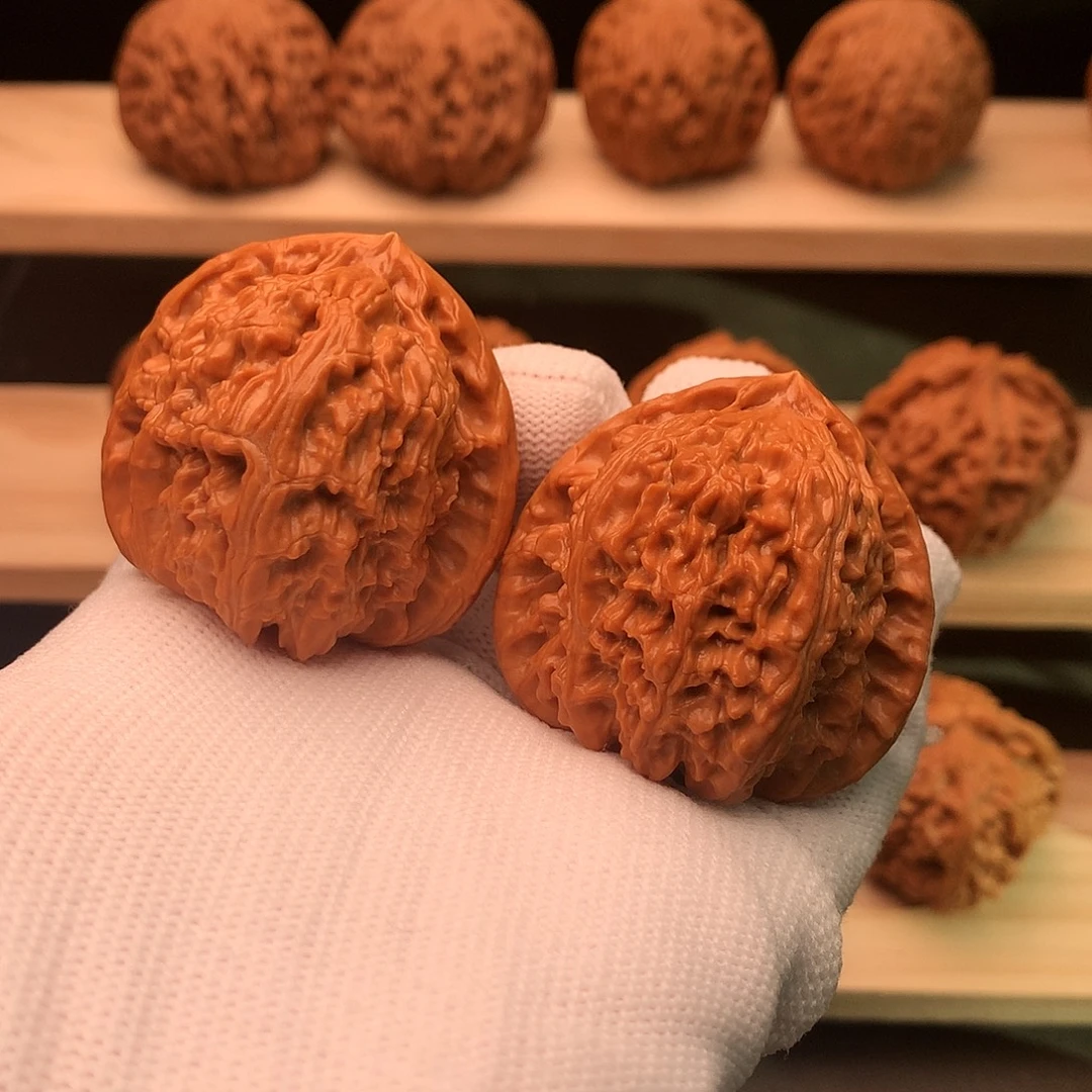 文玩核桃吊坠13号三角白41