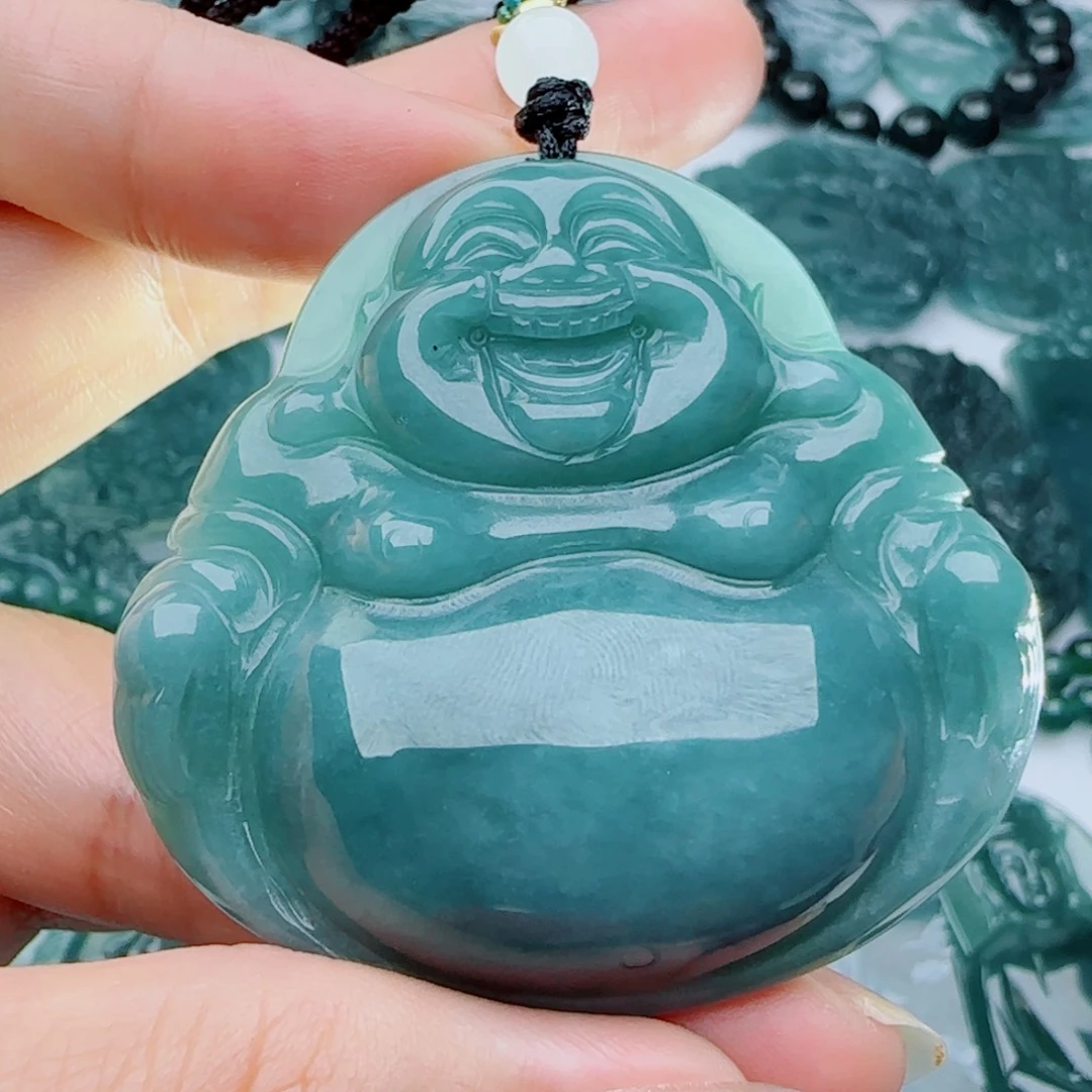 颈饰未镶嵌翡翠多样性发货天然的A货翡翠