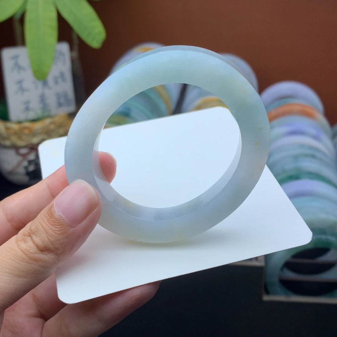 未镶嵌定制手镯定制翡翠定制贵妃51-55