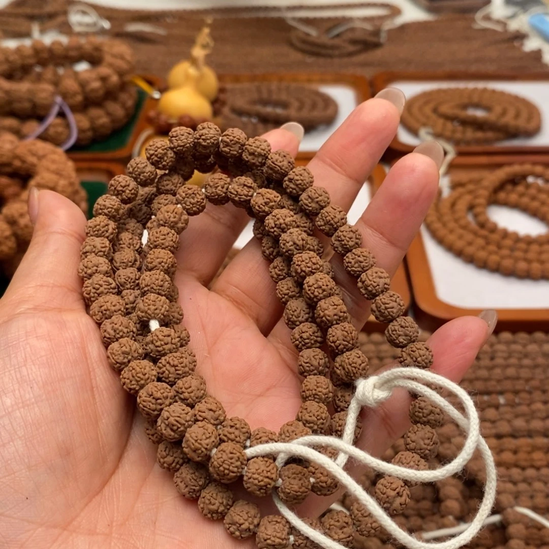 路***啦金刚菩提吊坠纯血花王108卡8➕