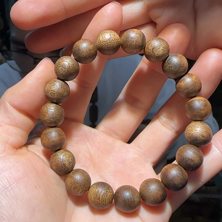 沉香手串海南老白棋1.1手串9克+