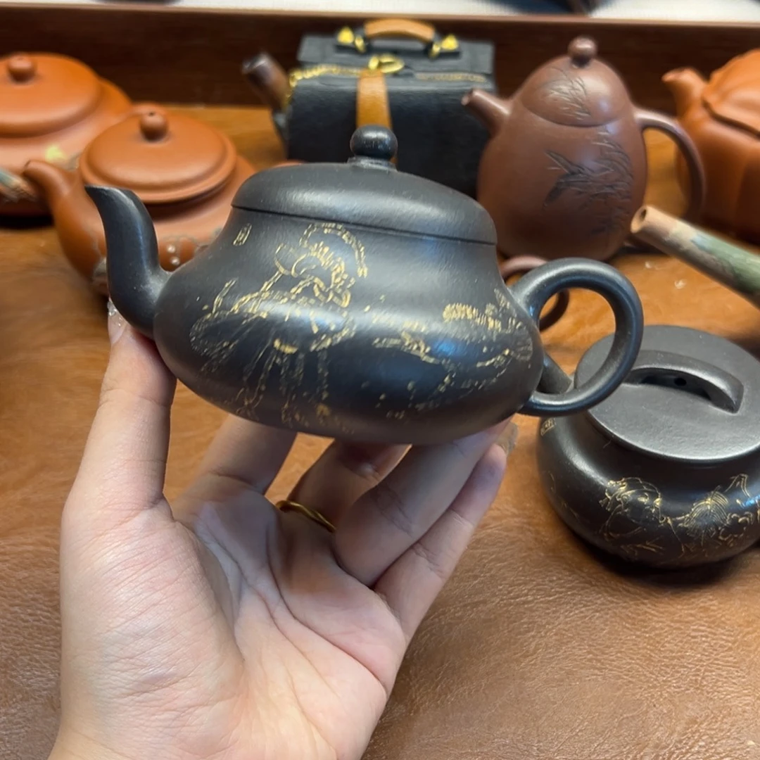 紫砂雕宠小器高品