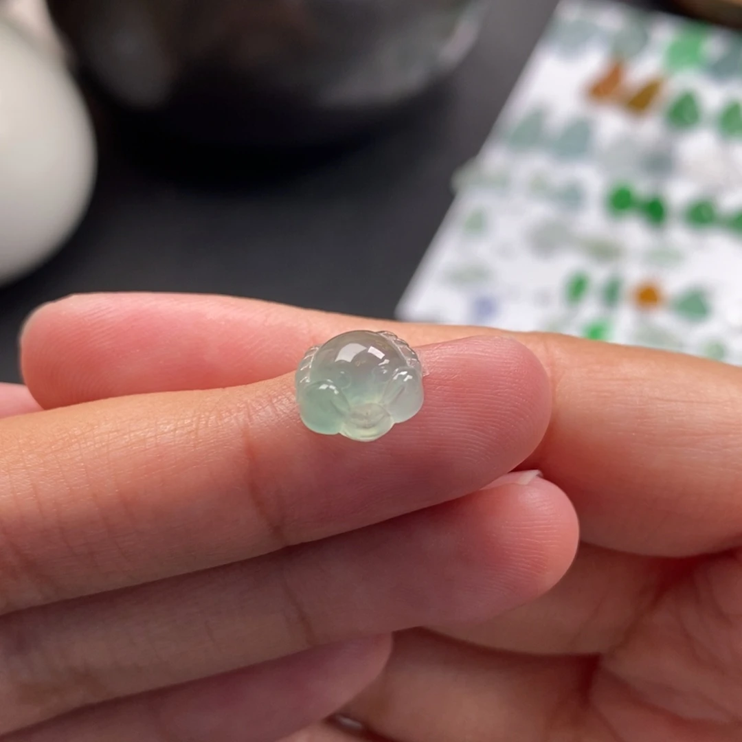 翡翠裸石冰晴螃蟹