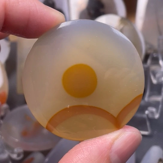 玛瑙/玉髓吊坠(不含链)未镶嵌