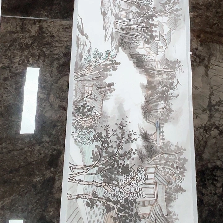 正***言国画秦志磊国画作品