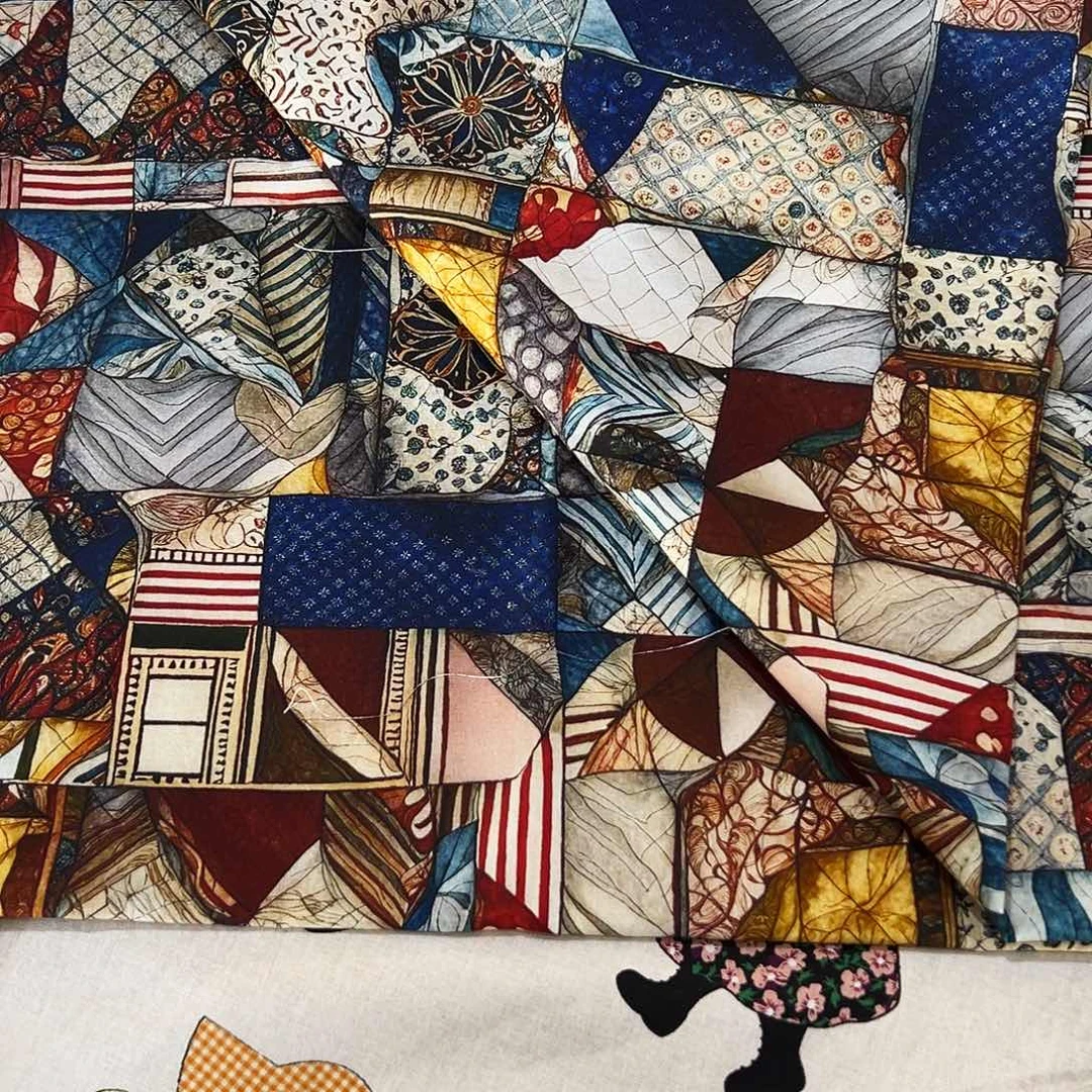 棉福袋一米价纯棉平布1.1米宽果子直播台