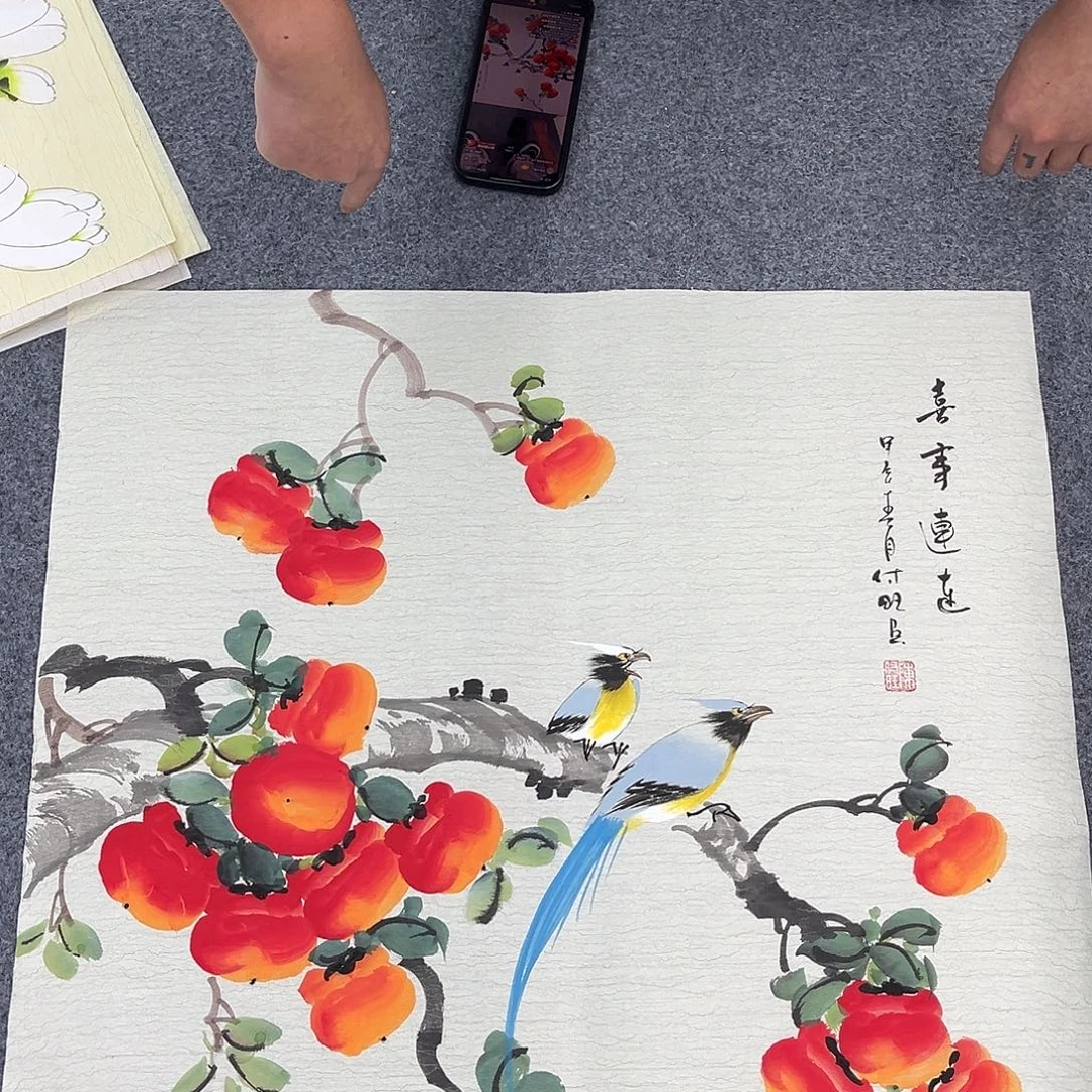 国画纯手绘作品欣赏