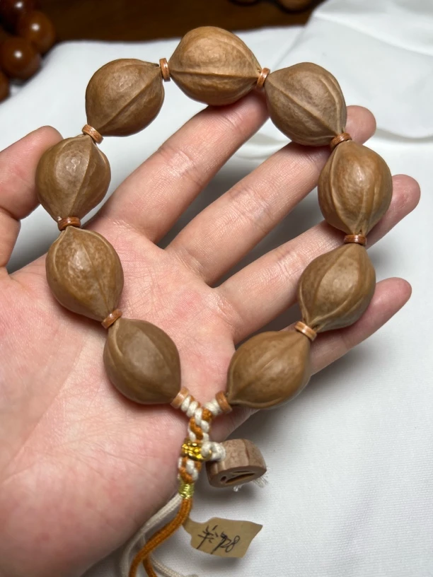 手工梅林铁核尺寸20x27鲨鱼背橄榄核