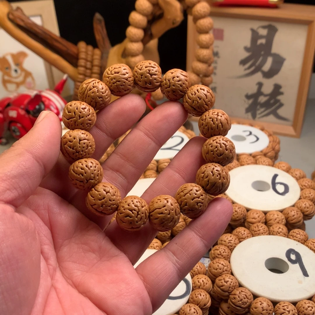 手串桃核1.8东北野生桃核手串