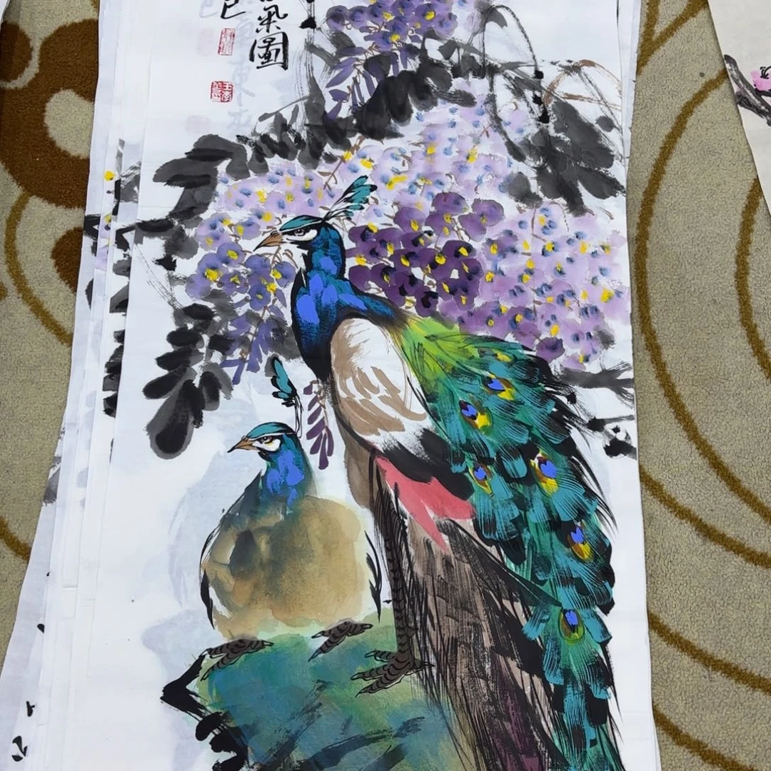 国画王孝华李欣主播