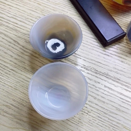 未镶嵌茶具玛瑙/玉髓茗*
