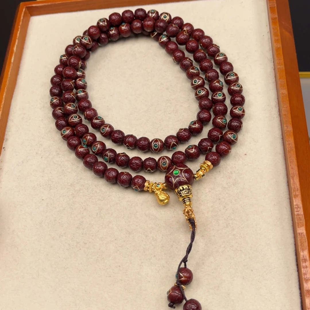 龙***人凤眼菩提吊坠凤眼